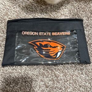 🥚Oregon State Beavers Clear pencil pouch